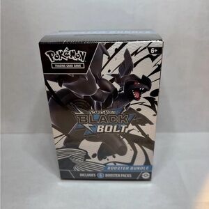 Pokemon Black Bolt Booster Booster Bundle NEW SEALED